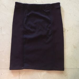 BCBG Plum Montana Pencil Skirt